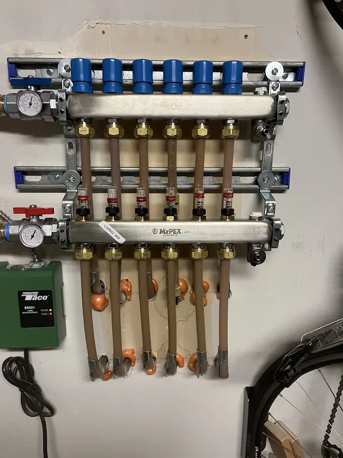 Plumber performing Leak Detection at a residential property in La Verne